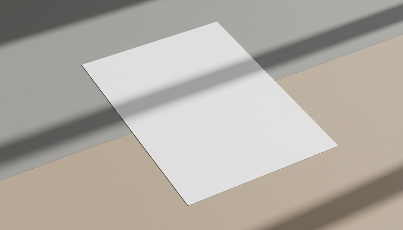 A4 mått och pappersstorlekar enligt ISO 216-standarden