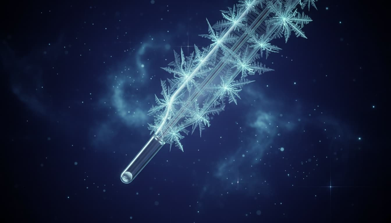 Vad är absoluta nollpunkten och varför är det den kallaste temperaturen som existerar?