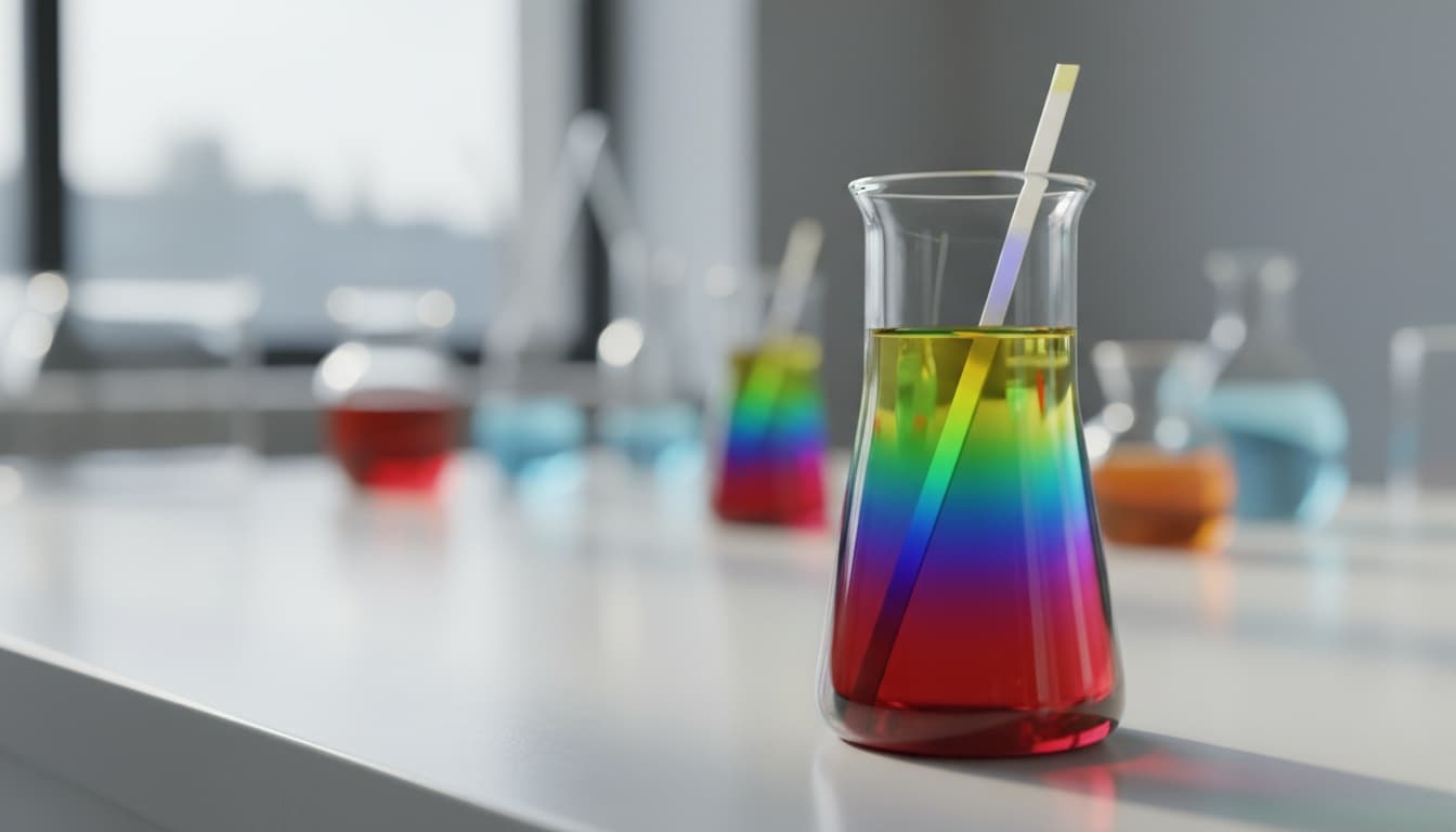 Vad är pH-skalan och hur mäter den surhet i lösningar?