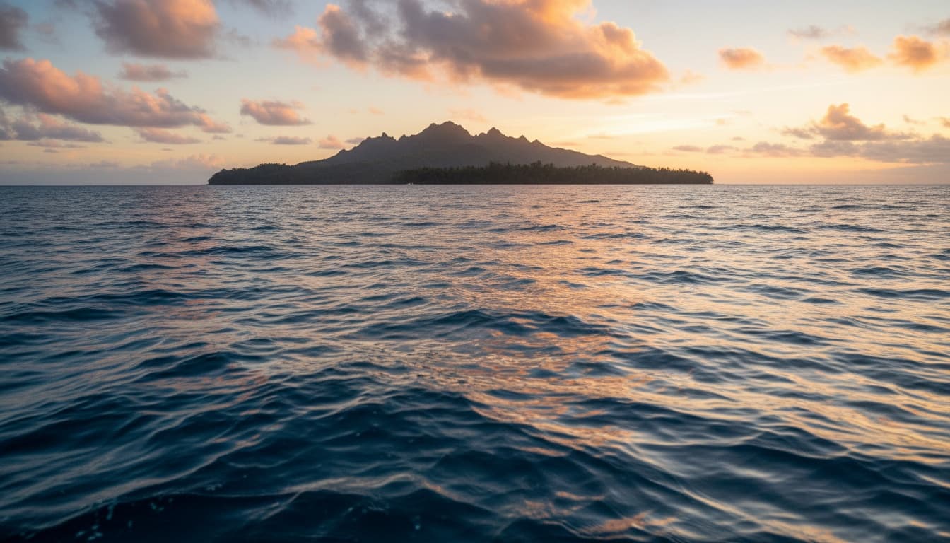 Stilla havet är världens största ocean med unik havsyta och djup