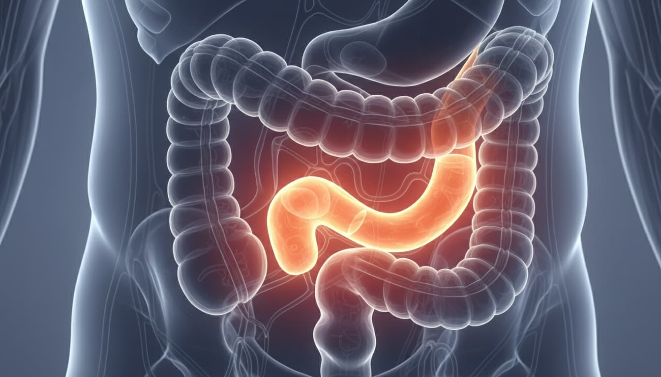 Var sitter blindtarmen i kroppen?