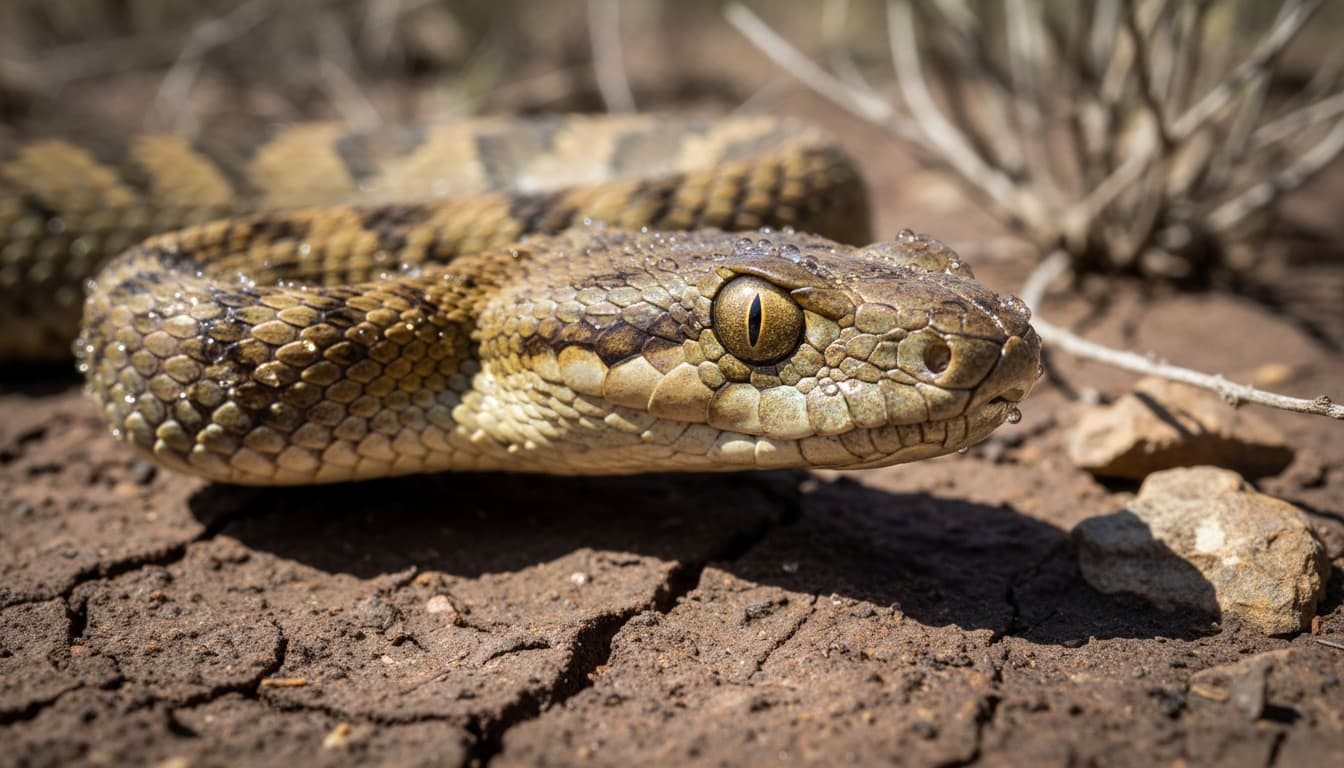 Inlandstaipanen är världens giftigaste orm men inte den farligaste för människor