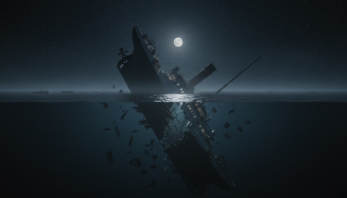 När sjönk Titanic och hur gick titanics undergång till?